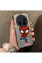 Vivo X300 Pro Compatible Spider Man Patterned Silicone Edge Hard Back Case Couple Phone Case - 3