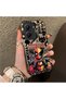 Poco X7 Pro Compatible Marvel Patterned Silicone Edge Hard Back Case Couple Phone Case - 3