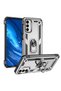 Galaxy M23 Case Camera Protector Magnetic Stand Tank Protection