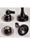 Magnetic doorstops 2pc black chrome heavy-duty interior. - 2