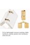Barrel hinges 4pc 12mm brass concealed 180掳 for jewelry boxes. - 2
