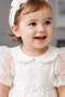 Lace Detail Special Design Baby Girl Children's Evening Dress Hair Band Mevlüt Birthday Set 7029 - 2