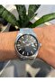 Silver Color Black Dial Calendar Men's Wristwatch - 4