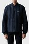 Quilted Regular Fit College Collar Jacket Men's Jacket Xm003345 Af27309 Ub101