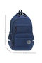 A+ Premium Quality Navy Blue 5-Compartment Water-Repellent Water-Resistant Sports Travel Middle School High School Daily School Backpack 706 - 5