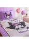Licensed Kuromi Single Cotton Duvet Cover Set 120 X 200cm with Elastic Sheet - 2