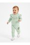 Cotton Organic Ruffle Detailed 2-Piece Baby Girl Set - 4