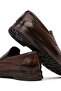 Fly Men's Brown Leather Loafer Wm720013Dv - 8