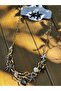 Women's Starfish Figured Necklace Earring Set Sea Themed Summer Jewelry Set - 4