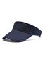 Women's sun hat black adjustable breathable unisex golf/tennis.