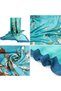Silk scarf 90cm square women's hair/sleep headwrap. - 5
