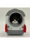 Rocket Design Cat Bag Keychain, Detachable Black and White Cat Figure, Gift Accessory - 3