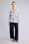 Long Sleeve Women's Tights N1809Az/Be744 Blue - 2