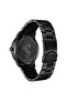 Men's Black Stainless Steel Watch, Seaweed Green Dial | Trn43b - 4