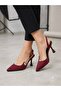 7cm Women's Shoes with Side Buckle and Heels - 2