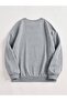 Unisex Breath Printed Crew Neck Sweatshirt - 3