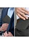 VALENCHI Men's Genuine Leather Rfid Blocking Slim Trifold Wallet With 7 Cards+1 Id Window+2 Note Com - 2