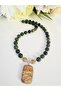 Jasper and Sodalite Natural Stone Necklace 50 cm - 2