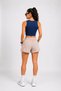 Women's Low-Cut Crop Top / Crop Sports Athlete Top with Straps Fit Cut Casual Sports Top Bustier - 4