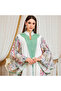 جلابية ماكسي مطرزة بطباعة زهور متعددة الألوان - 5