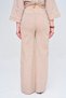 Women's Wide Leg Pants with Waist and Pocket Accents - 5