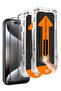 iPhone17 Pro Max High Definition 2 Pieces 2Pcs HD Clear Tempered Glass Screen Protector With Install - 8