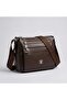 Multi-Compartment Patterned Women's Shoulder Bag - Stylish and Convenient Daily Bag - 2