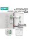 6-Piece Baby Safety Locks, Kids Security Locks Set, Adjustable Children Safety Locker for Freezer, Cabinet, Drawers, Door, 3M Adhesive Pads, No Drilling, Ideal for Toddlers Children and Kids - 3