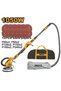 1050W Drywall Sander, 600–2600RPM, 215mm Pad, 225mm Sandpaper, LED Light, 12 Papers & Dust Bag - 2