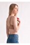 Laser Cut Seamless Ribbed Look Bra with Removable Pads - 3