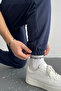 Baggy Cut Sweatpants with Elastic Cuffs for Winter - 4