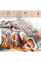 MSGKV Boho Throw Blanket 100% Cotton Blankets for Bed Couch 60'x80', Soft Fall Mexican Blanket Trave - 4