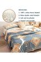 MSGKV Boho Throw Blanket 100% Cotton Blankets for Bed Couch 60'x80', Soft Fall Mexican Blanket Trave - 3