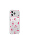 iPhone 17 Pro Max Compatible Case with Camera Protection Patterned Clip Cover - Hearted Cherry - T42050 - 2
