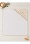 100% Cotton Baby Hooded Bath Towel Swaddle & Baby Birth Gift - 2