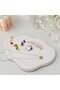 Tray white medium jewelry/key holder gift. - 2