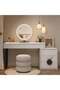 Modern Smart Dressing Table with LED Mirror – Stylish Vanity for Bedroom & Living Spaces