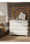 Modern White LED Dresser with 8 Drawers | Vanity Chest of Drawers for Bedroom - 3