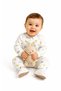 Baby Boy Baby Girl Romper Unisex Cotton Natural Cotton Patterned Snap Fastener Long Sleeve Newborn Baby Sleeping Bag