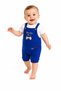 Sweet Baby Boy Salopet Set Short Jumpsuit and T-Shirt 2-Piece Summer Baby Set - 2