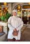 Oversize Modal Fabric Hijab Tunic with Slit Detail - 5