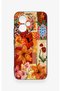 Honor 400 Compatible Orange Lily Patterned Silicone Case - 2