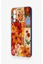 Tecno Pova Neo 4 Compatible Orange Lily Patterned Silicone Case - 4