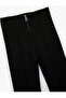 Viscose Blend Slim Fit Basic Trousers - 5
