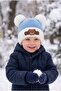 1-4 Years Old Figured Boy's Beret
