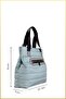 Mely Parachute Fabric Large Size Hand and Shoulder Bag - Mint Green - 2