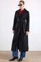 Mono Kapama Exclusive Long Coat Black 3175 - 5