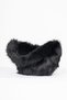 Women's Winter Black Handbag Lolita Plush Bag C19 - 3