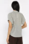 Gülseli Elastic Sleeve Short Shirt - 5