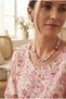 Handmade Heart-Shaped Colorful Necklace